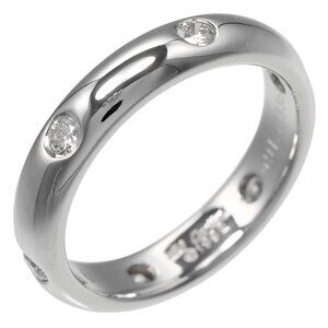 CARTIER 18k Silver Diamond Ring